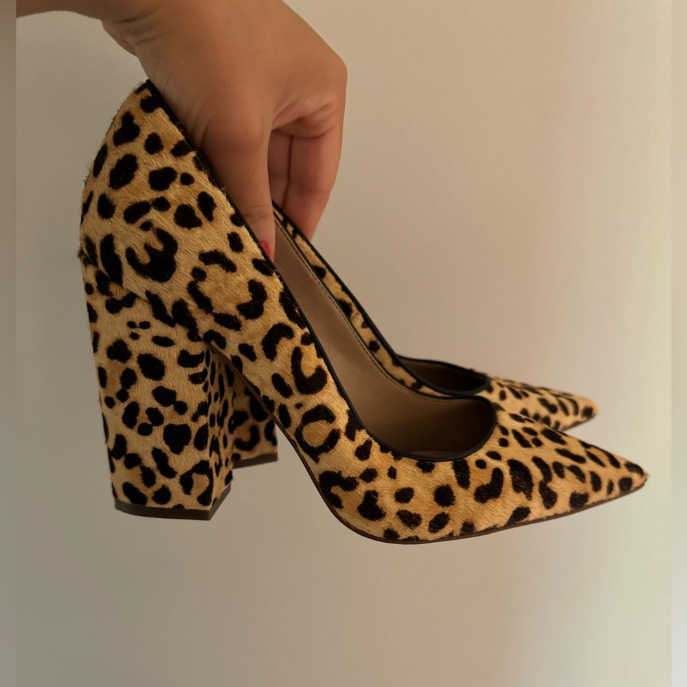 Leopard print Steve Madden heels